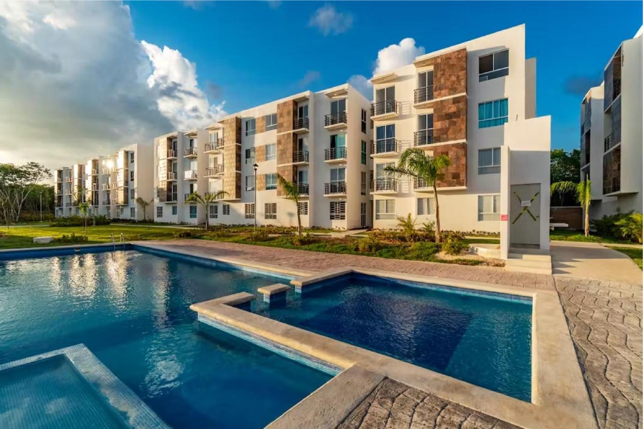 Ferienwohnung Caribe Turquesa, Departamento Completo, Playa Del Carmen Exterior foto